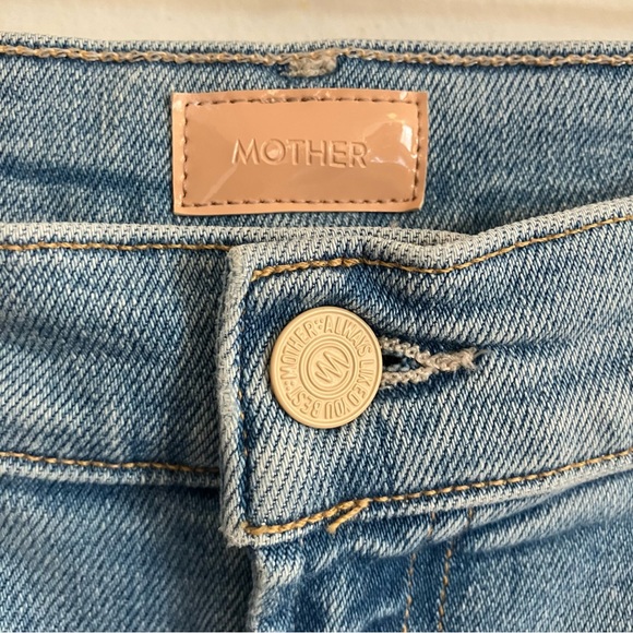 LIL Mother Jeans Insider Crop StepFray Limited Edition Size 32 - Modified Crop - Picture 4 of 11